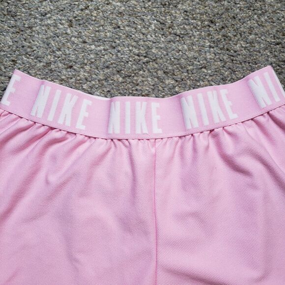 Nike Shorts Womens Medium Pink Casual No Pockets - Picture 4 of 12